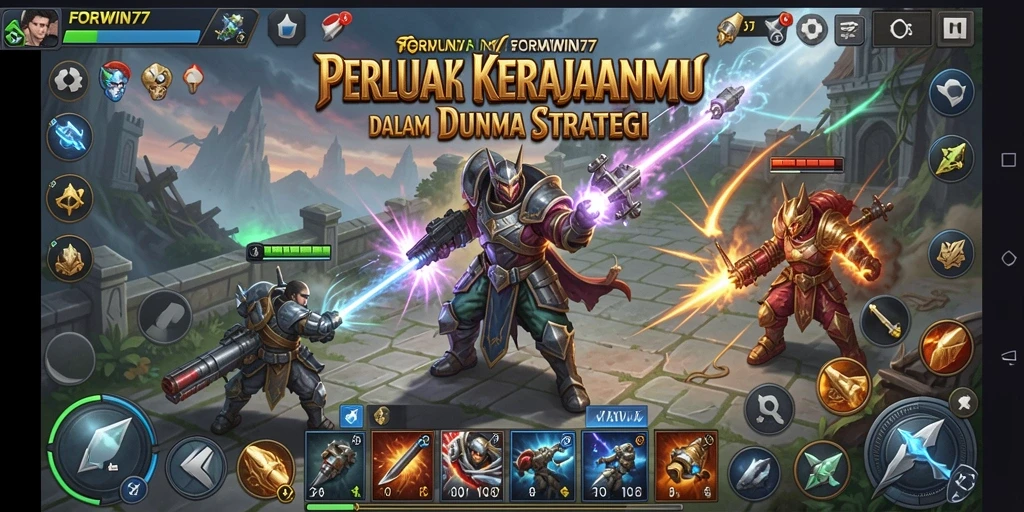 Gameplay FORWIN77 yang menawan dengan strategi mendalam.