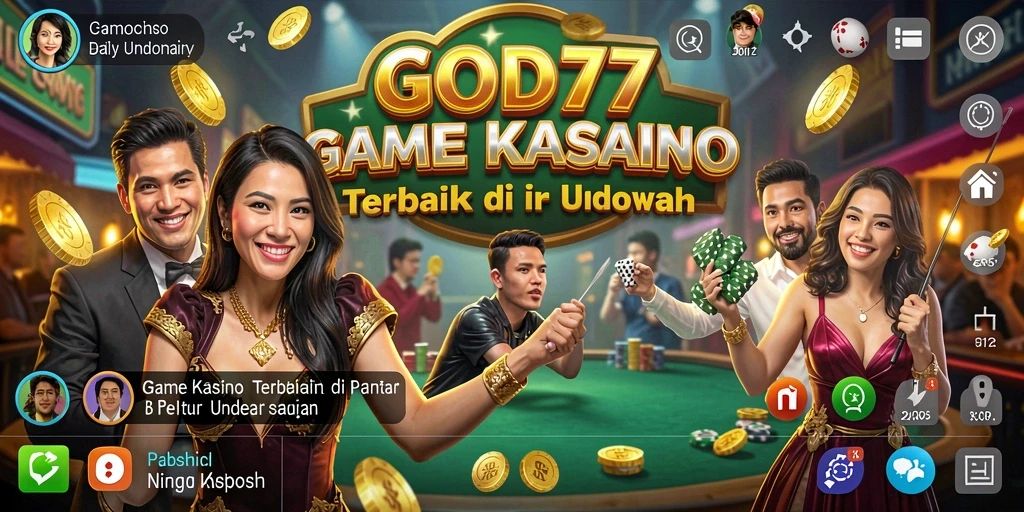 Tampilan gameplay Kasino yang seru dan interaktif dengan fitur baru.