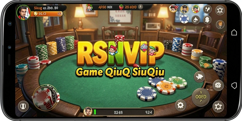 Screenshot gameplay QiuQiu RSNVIP yang menarik dan seru.